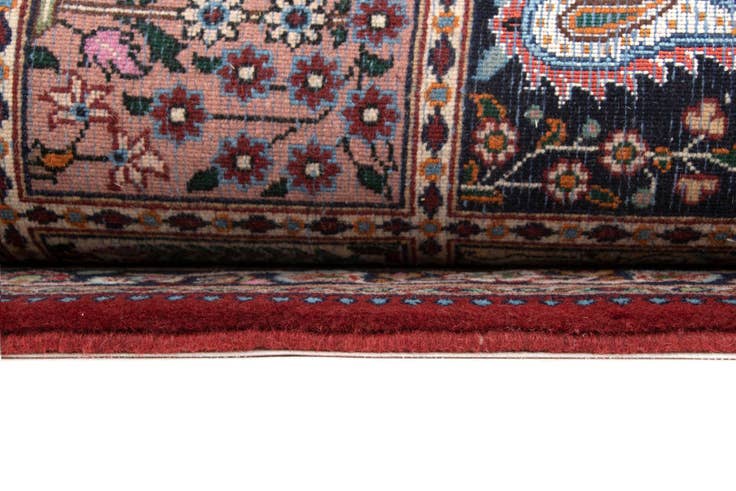 Detail image of 7' x 9' 10 Hand Knotted Birjend Persian Wool Rug