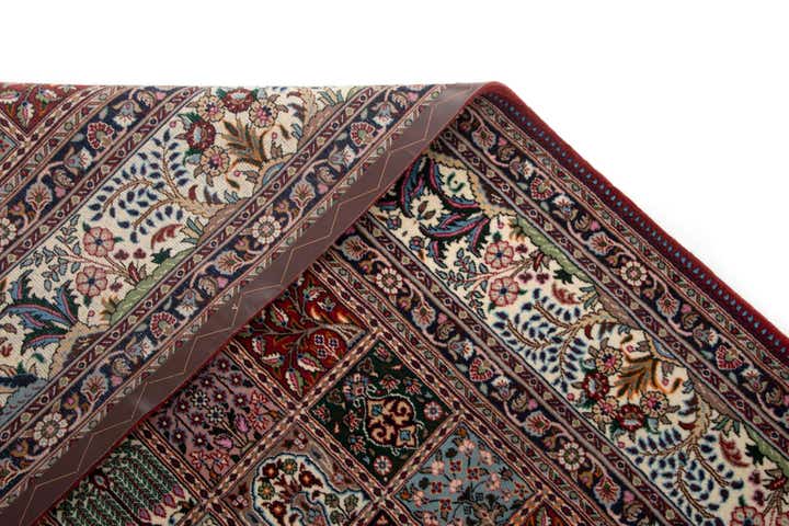 7' x 9' 10 Hand Knotted Birjend Persian Wool Rug