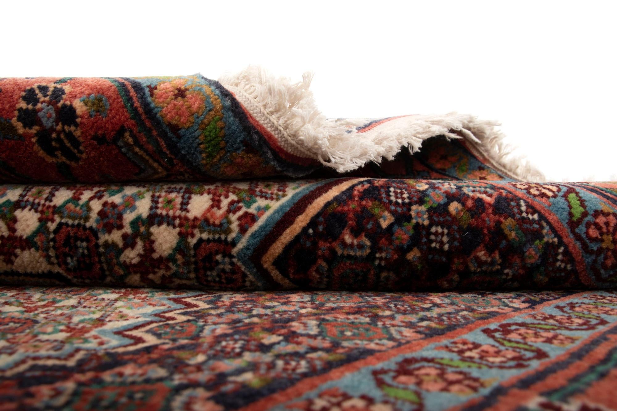 4' 2 x 5' 4 Hand Knotted Birjend Persian Wool Rug