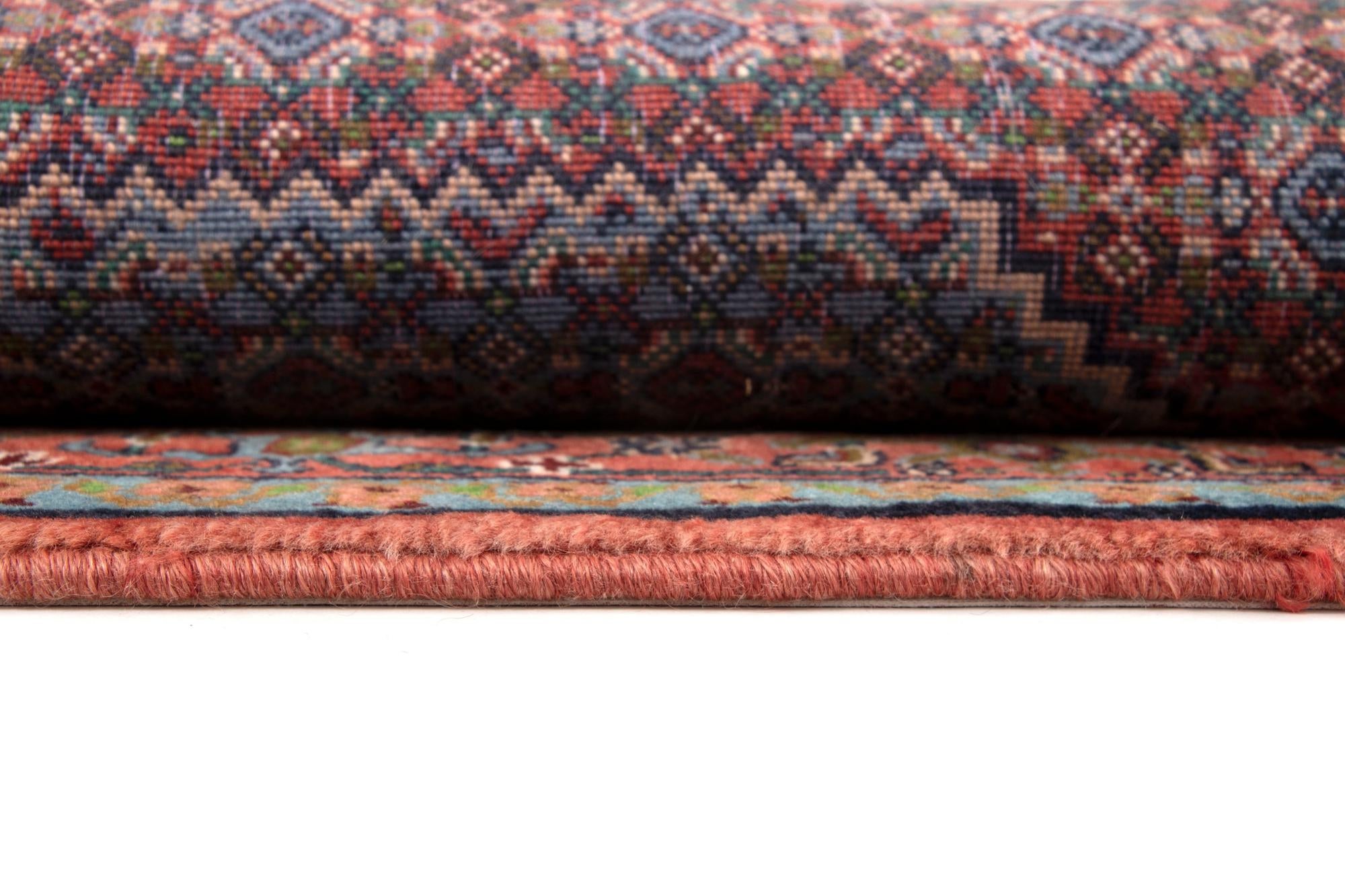 4' 2 x 5' 4 Hand Knotted Birjend Persian Wool Rug