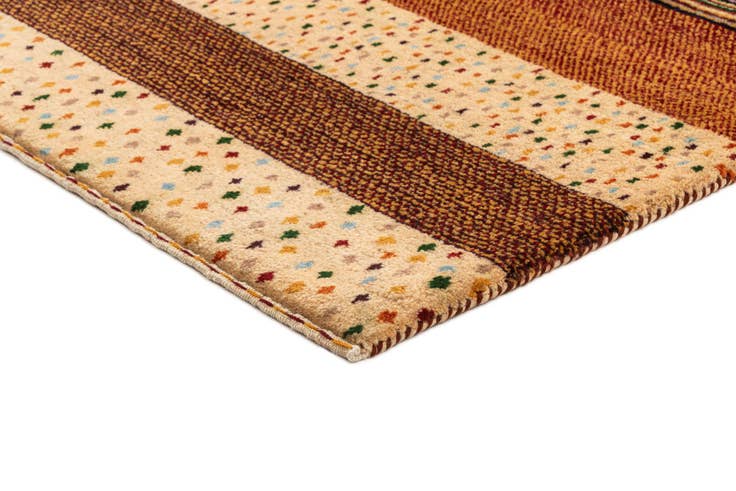 Detail image of 4' x 5' 11 Gabbeh Rug