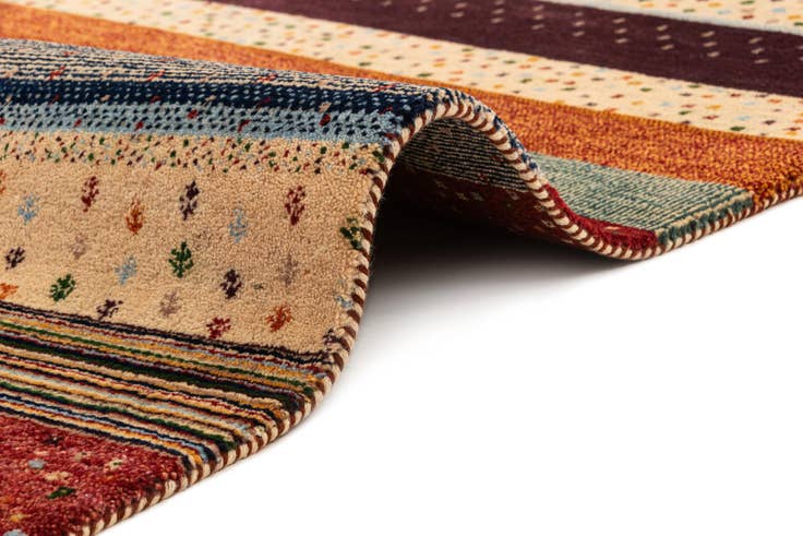 Detail image of 4' x 5' 11 Gabbeh Rug