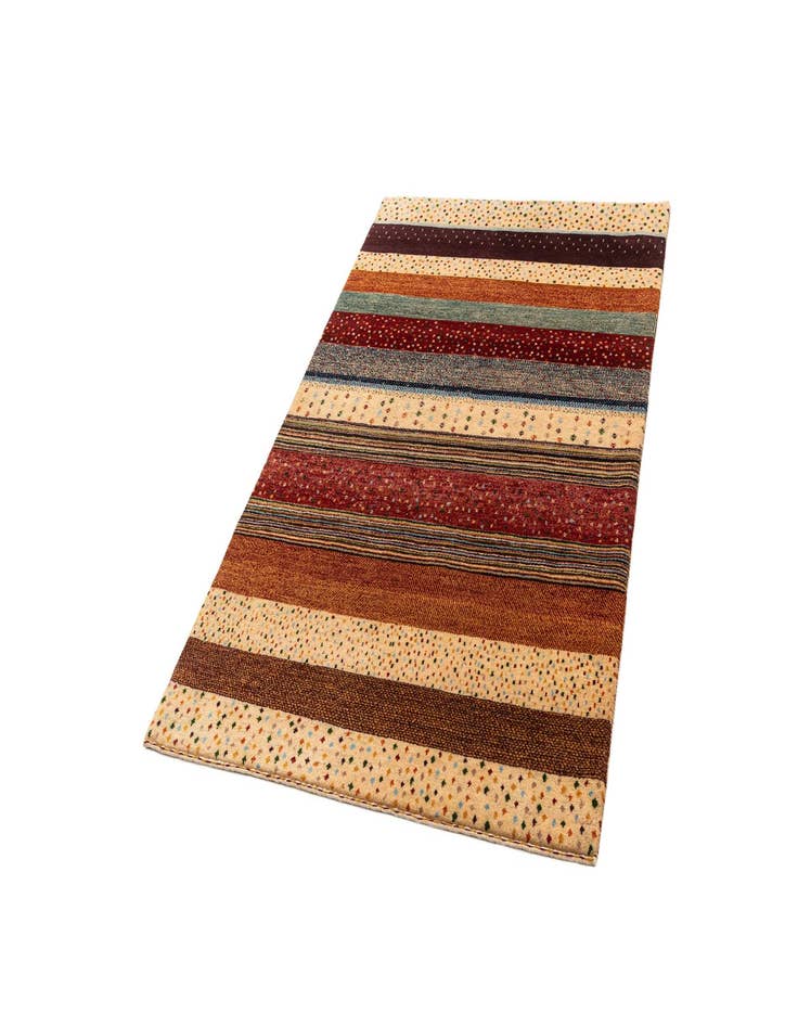 Detail image of 4' x 5' 11 Gabbeh Rug