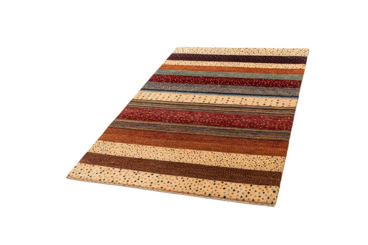 Detail image of 4' x 5' 11 Gabbeh Rug