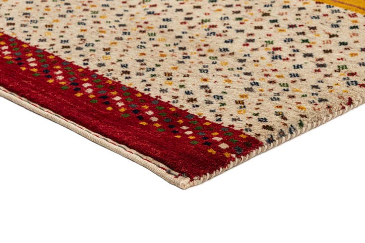 Detail image of 4' x 6' Gabbeh Rug