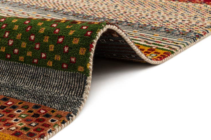 Detail image of 4' x 6' Gabbeh Rug