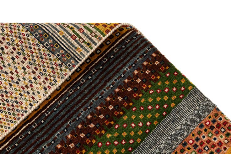 Detail image of 4' x 6' Gabbeh Rug