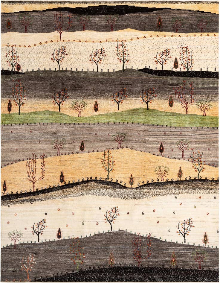 Detail image of 7' 1 x 10' 2 Kashkuli Rug