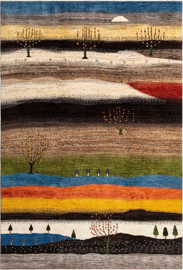 Detail image of 6' 8 x 10' 2 Kashkuli Rug