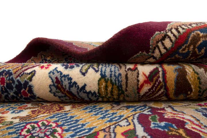 9' 11 x 12' 9 Hand Knotted Kashmar Persian Wool Rug