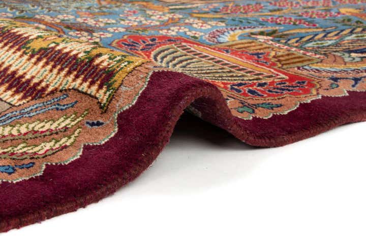 9' 11 x 12' 9 Hand Knotted Kashmar Persian Wool Rug