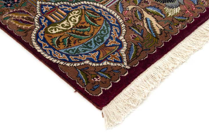 9' 8 x 13' 2 Hand Knotted Kashmar Persian Wool Rug