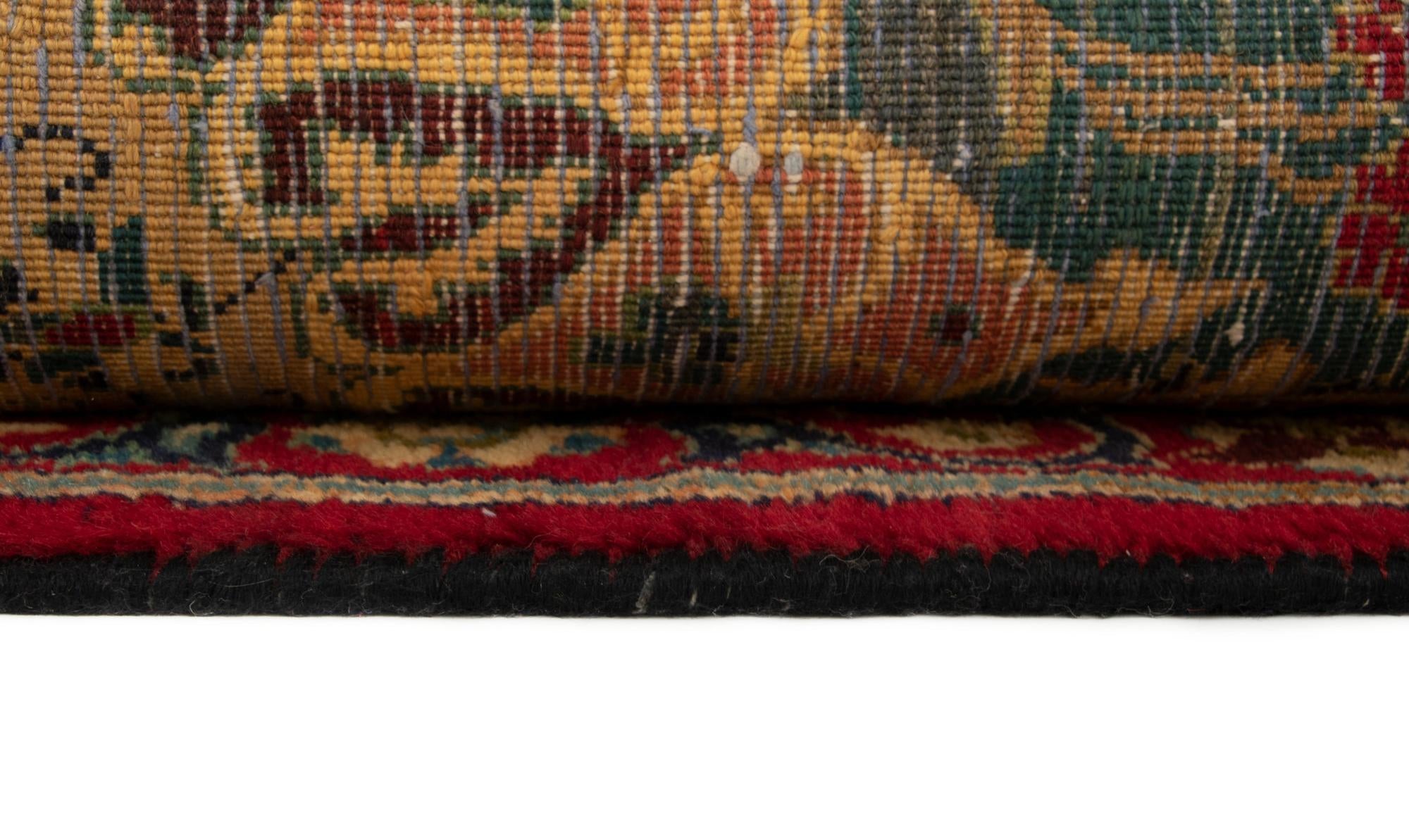 3' 8 x 6' 2 Hand Knotted Kashmar Persian Wool Rug