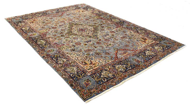 Detail image of 9' 9 x 13' 2 Kashmar Wool Rug