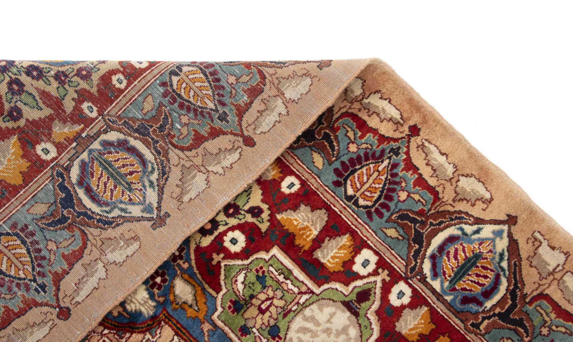 9' 10 x 12' 5 Hand Knotted Kashmar Persian Wool Rug