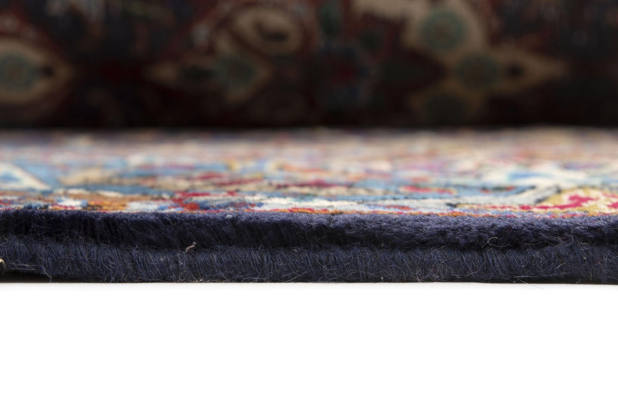 9' 3 x 12' 7 Hand Knotted Kashmar Persian Wool Rug
