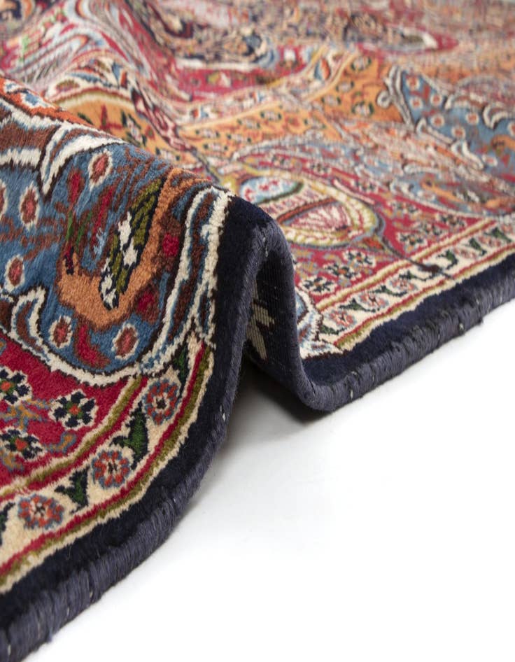 Detail image of 9' 7 x 12' 8  Hand Knotted Kashmar Persian Wool Rug