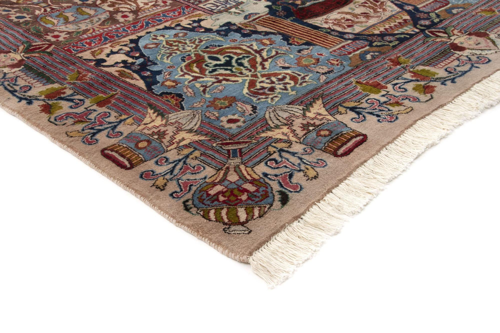 10' 1 x 12' 8 Hand Knotted Kashmar Persian Wool Rug