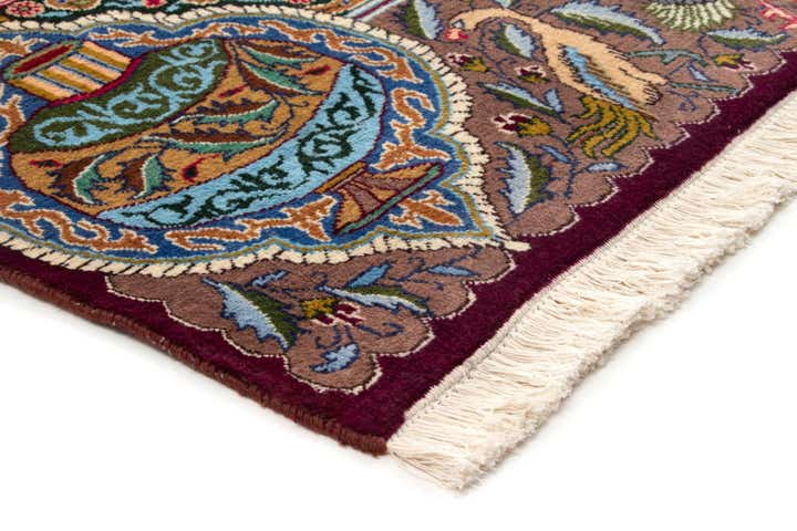 9' 11 x 13' Hand Knotted Kashmar Persian Wool Rug