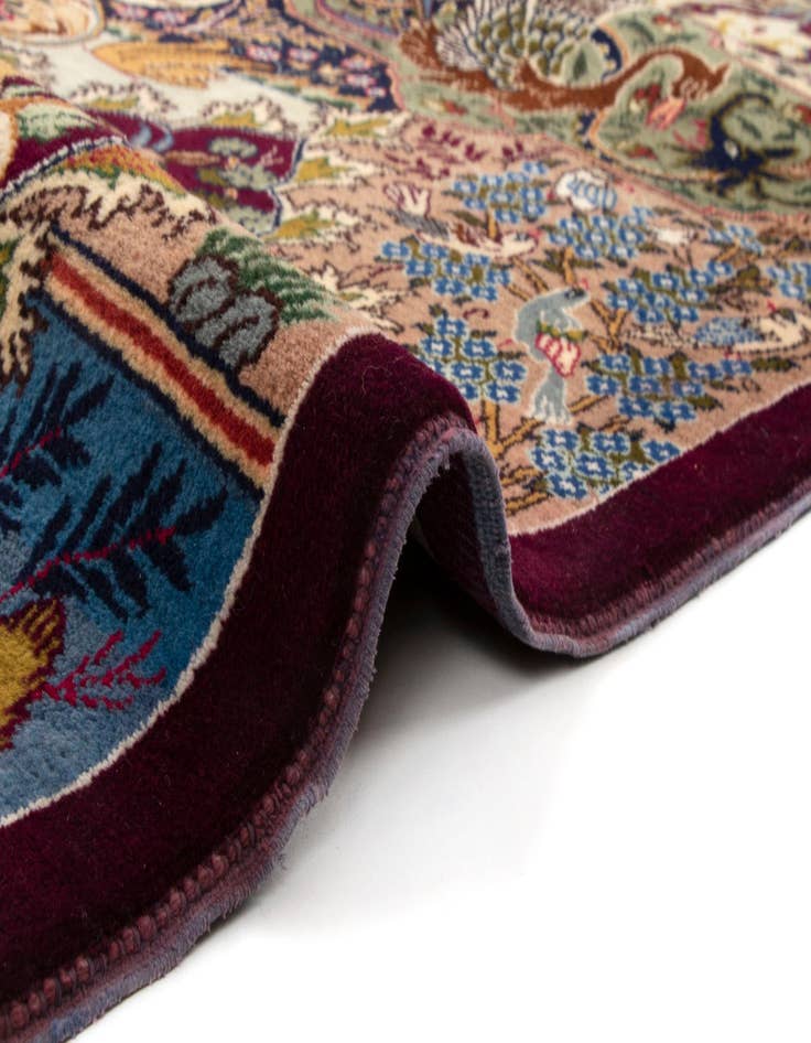 Detail image of 10' x 13' 3  Hand Knotted Kashmar Persian Wool Rug