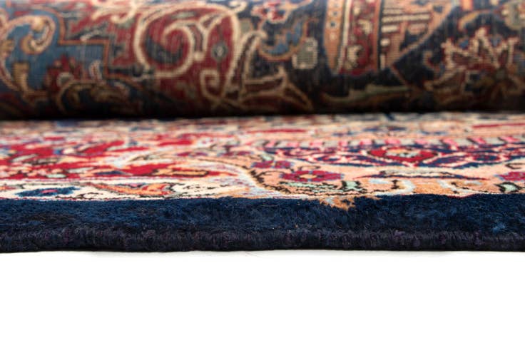 Detail image of 9' 9 x 12' 11 Hand Knotted Kashmar Persian Wool Rug