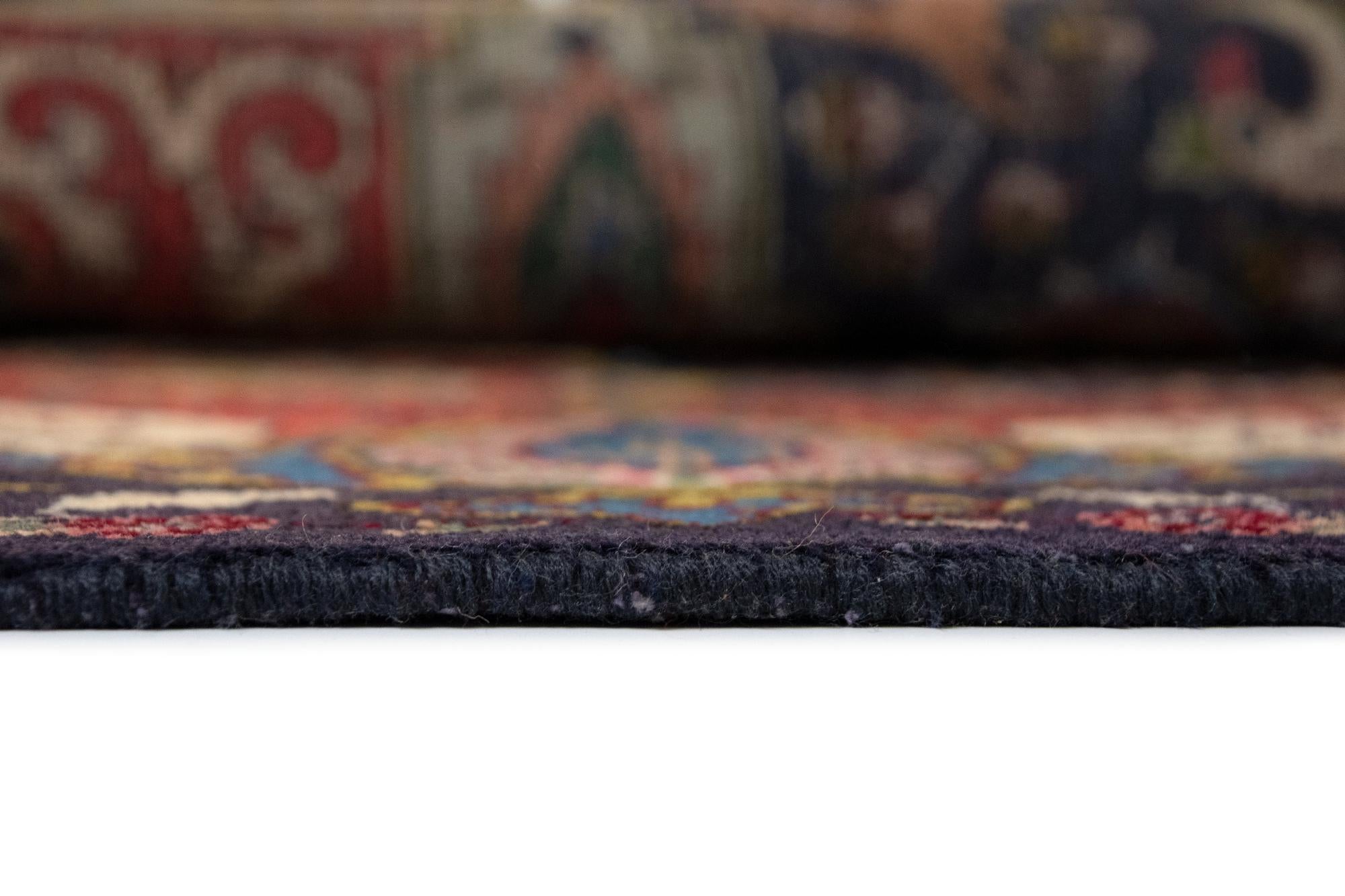 9' 9 x 13' 3 Hand Knotted Kashmar Persian Wool Rug