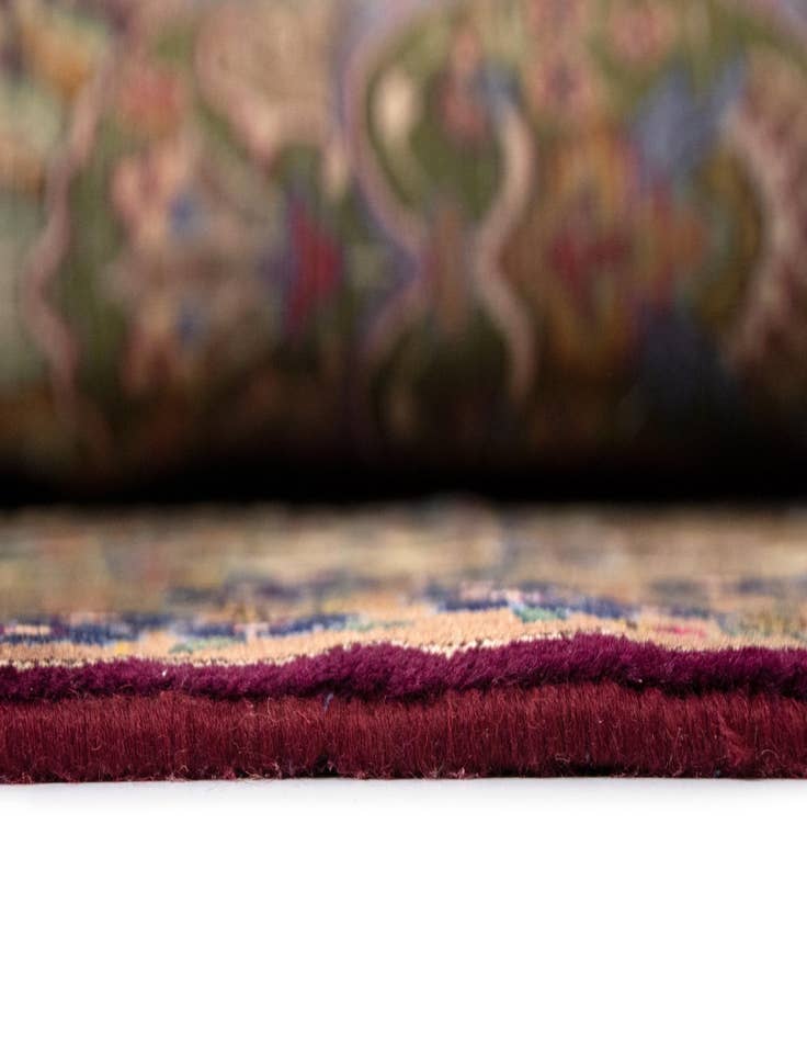Detail image of 9' 9 x 13' 1  Hand Knotted Kashmar Persian Wool Rug