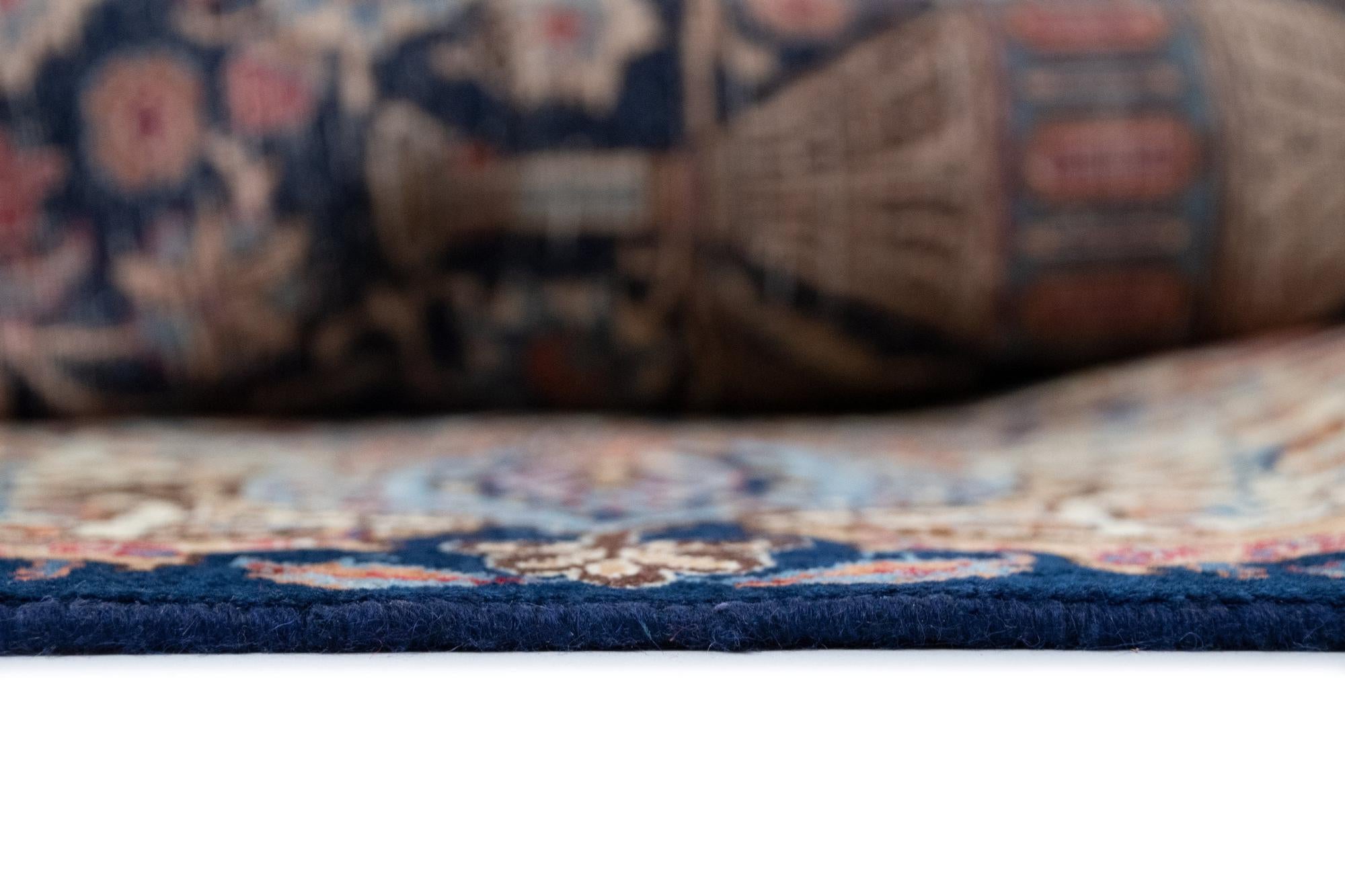 9' 8 x 12' 8 Hand Knotted Kashmar Persian Wool Rug