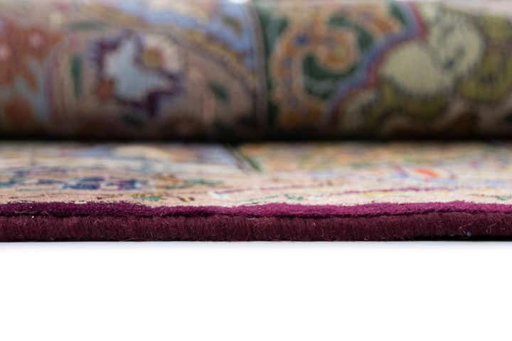 9' 9 x 13' Hand Knotted Kashmar Persian Wool Rug