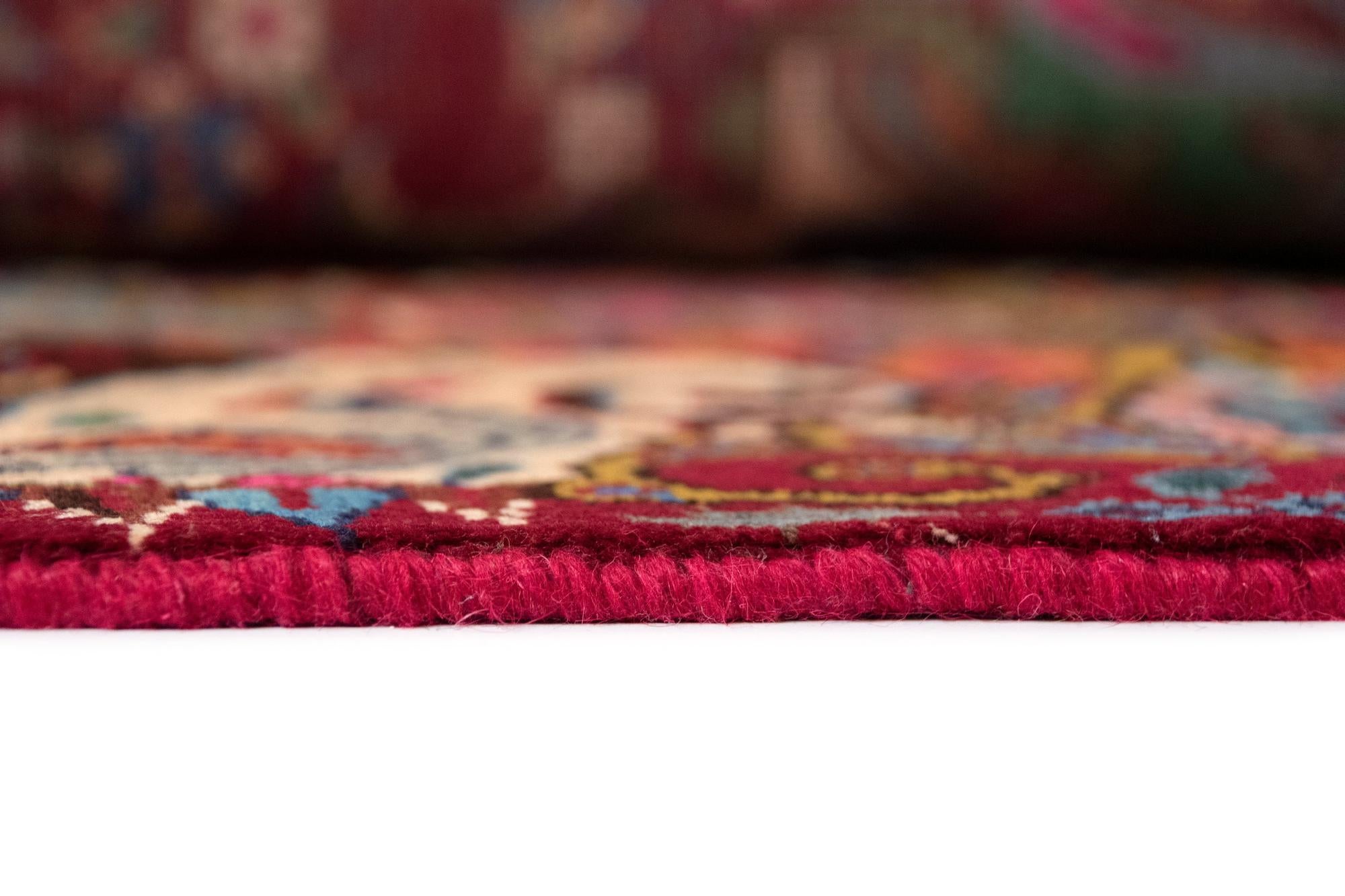 6' 5 x 9' 9 Hand Knotted Kashmar Persian Wool Rug