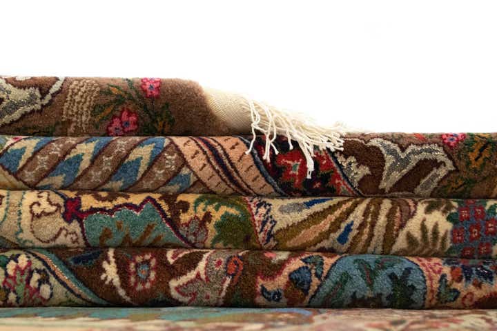 11' 7 x 16' 8 Hand Knotted Kashmar Persian Wool Rug