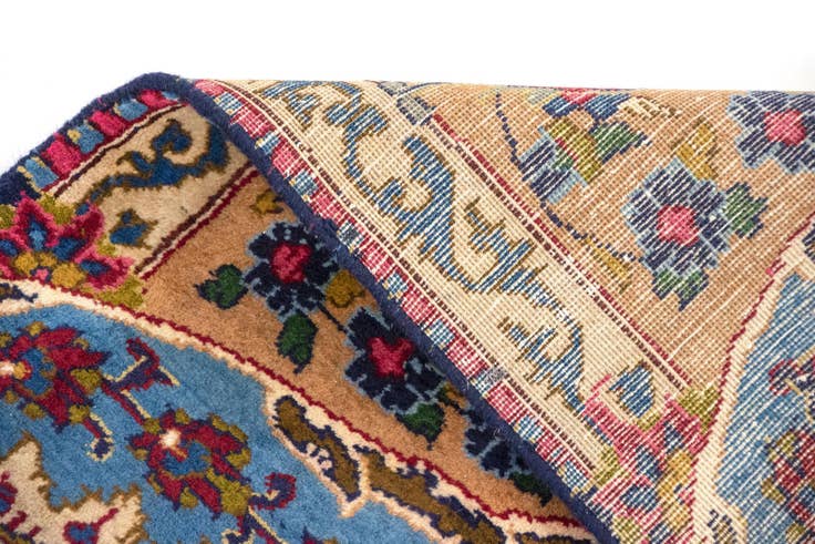 Detail image of 10' x 13' 1 Hand Knotted Kashmar Persian Rug