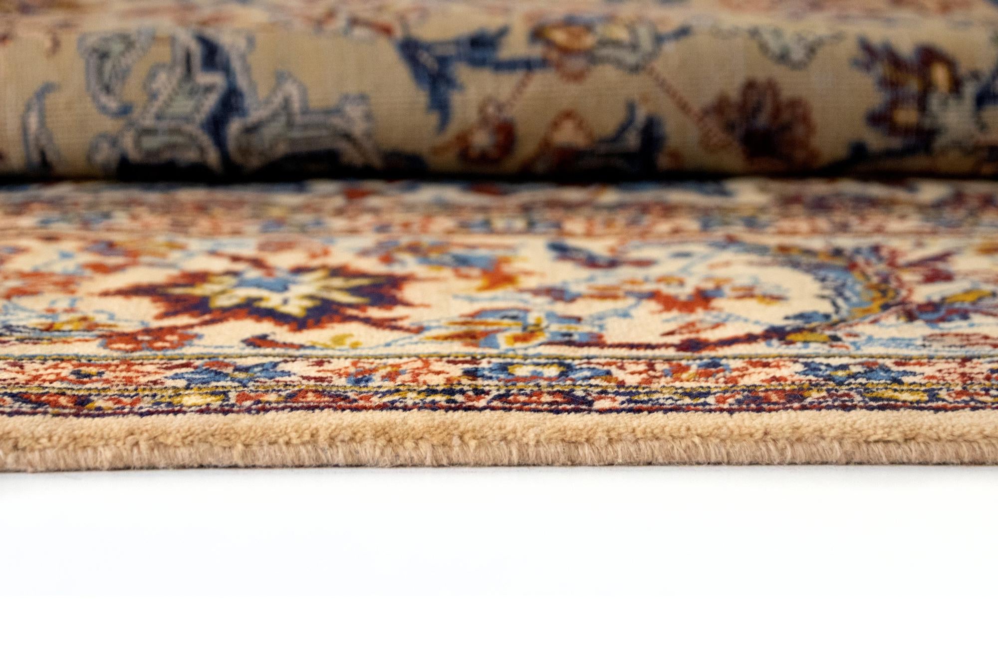 9' 10 x 13' 1 Hand Knotted Mashad Persian Wool Rug