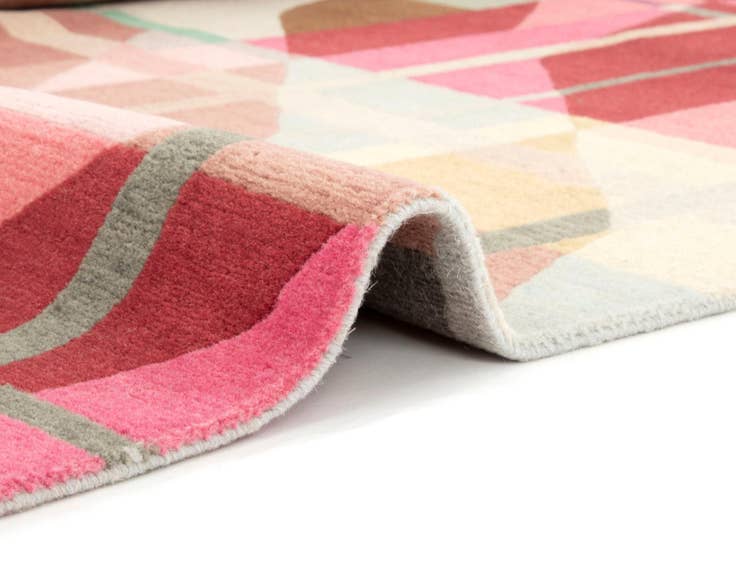 Detail image of 7' 8 x 10' 1 Hand Knotted Modern Himalaya Wool Rug