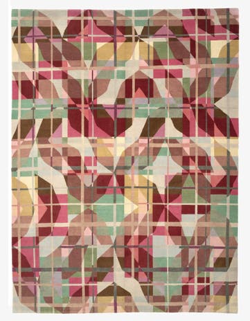 7' 8 x 10' 1 Hand Knotted Modern Himalaya Wool Rug