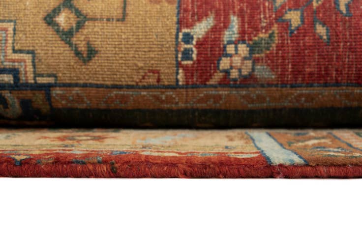 Detail image of 8' 1 x 9' 9 Modern Manshu Wool Rug