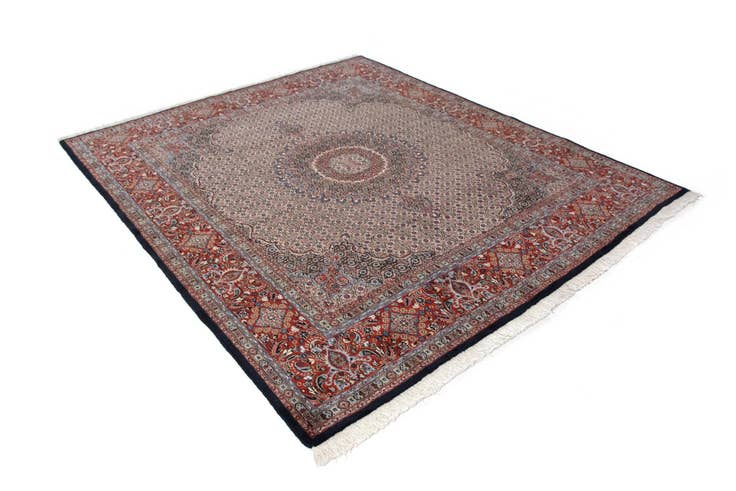 Detail image of 8' 3 x 9' 7 Hand Knotted Mood Persian Wool Rug