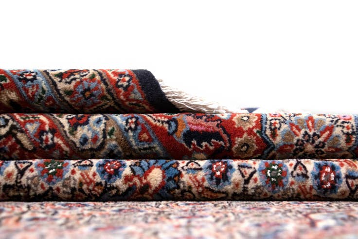 Detail image of 8' 3 x 9' 7 Hand Knotted Mood Persian Wool Rug