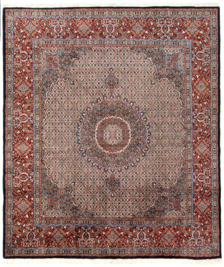 8' 3 x 9' 7 Hand Knotted Mood Persian Wool Rug