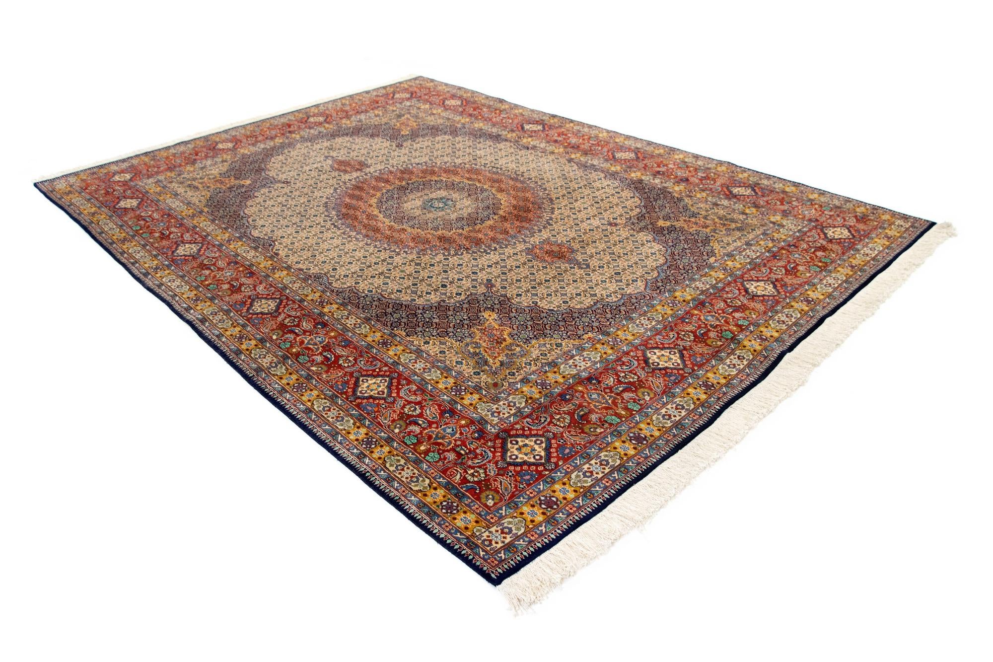 9' 7 x 12' 9 Hand Knotted Mood Persian Wool Rug