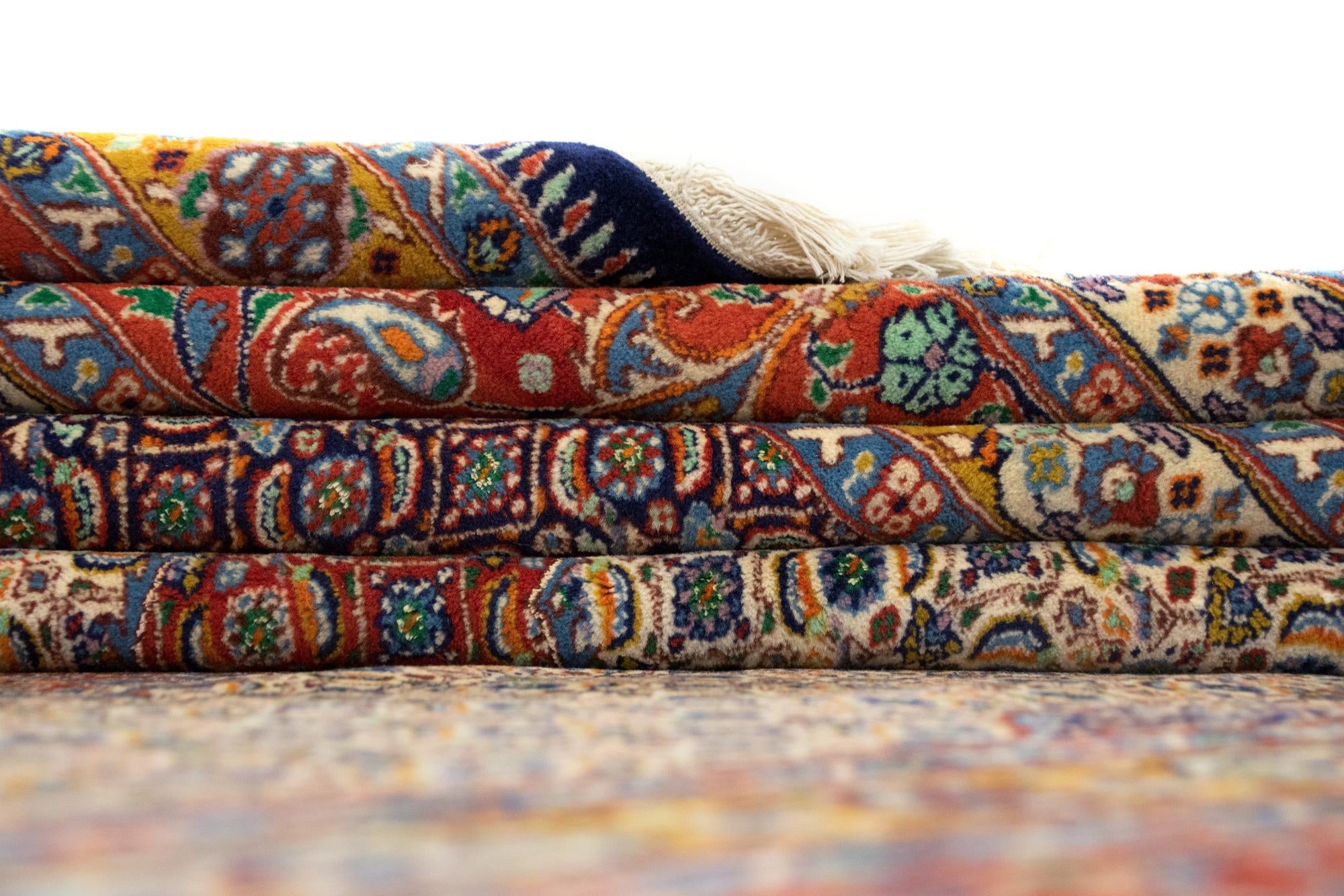 9' 7 x 12' 9 Hand Knotted Mood Persian Wool Rug