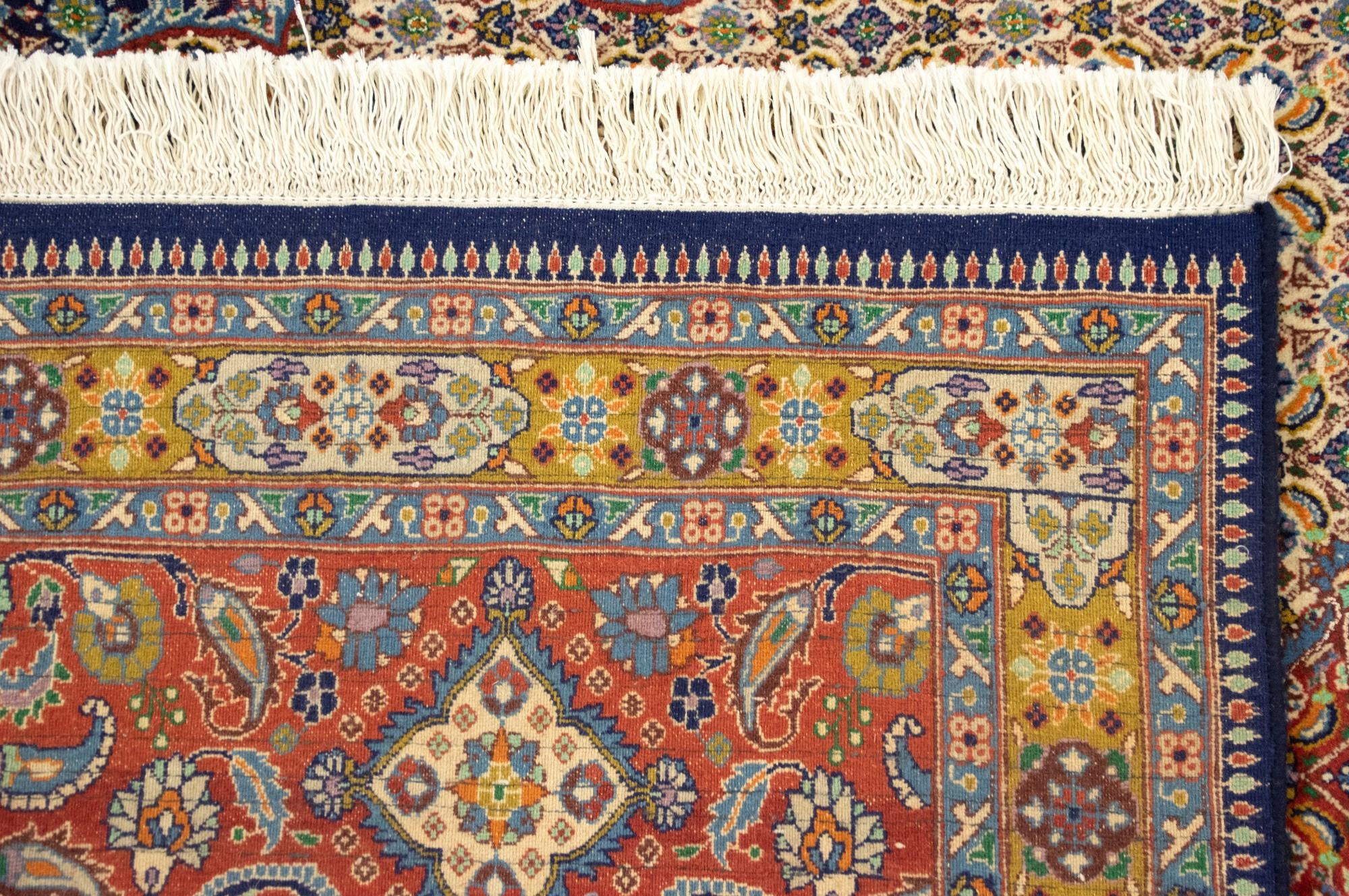 9' 7 x 12' 9 Hand Knotted Mood Persian Wool Rug