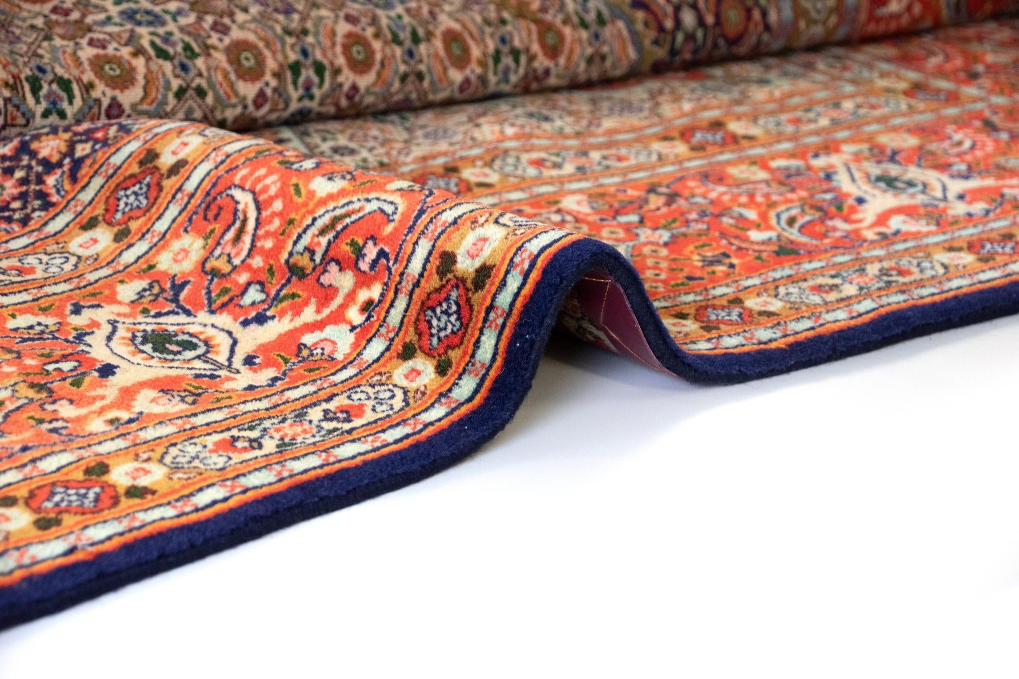9' 8 x 13' Hand Knotted Mood Persian Wool Rug