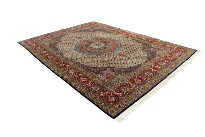 9' 6 x 12' 10 Hand Knotted Mood Persian Wool Rug