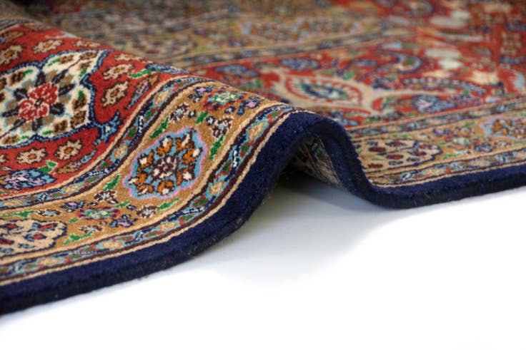 Detail image of 9' 6 x 12' 10 Hand Knotted Mood Persian Wool Rug