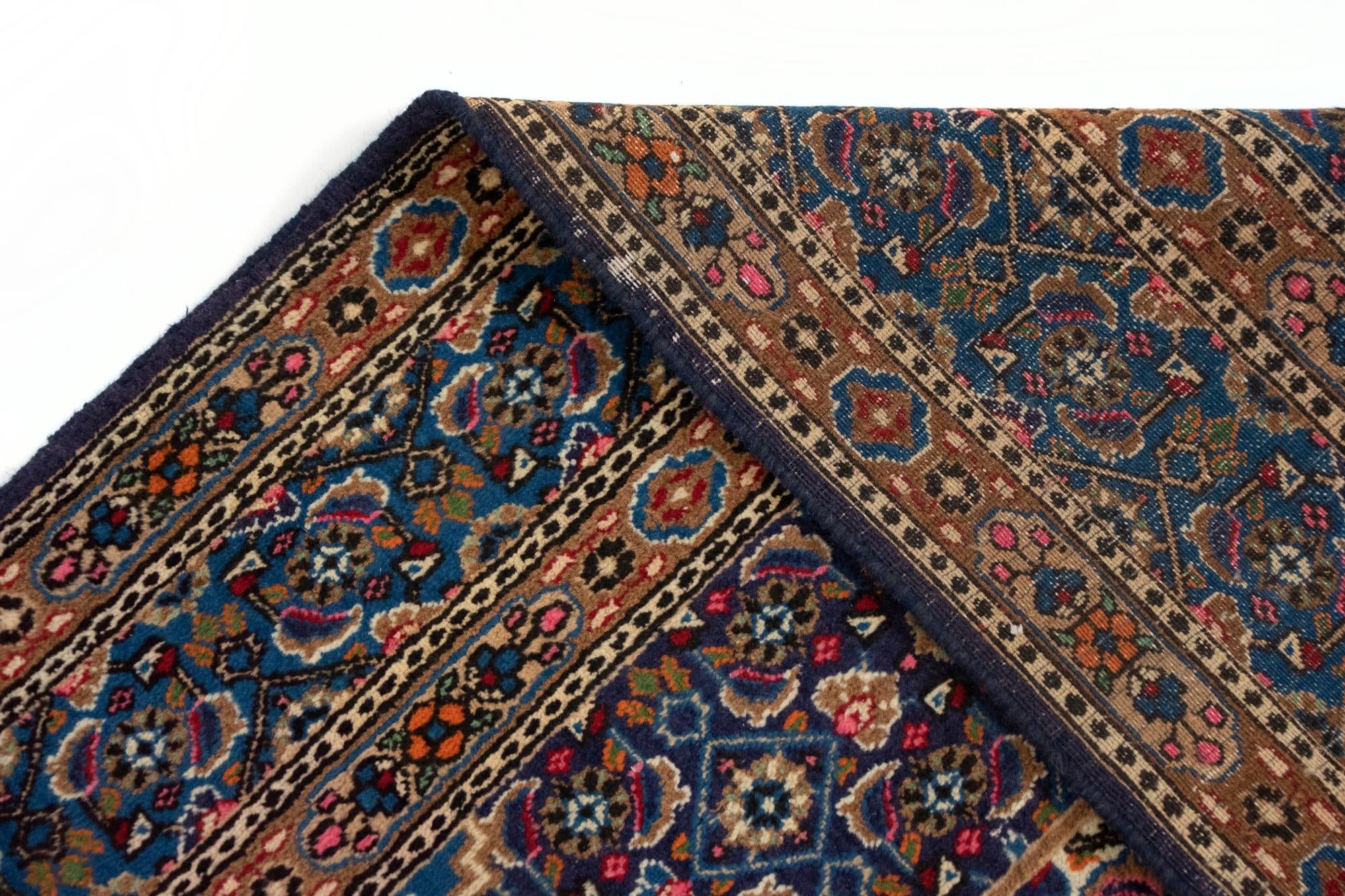 6' 11 x 10' 2 Hand Knotted Mood Persian Wool Rug