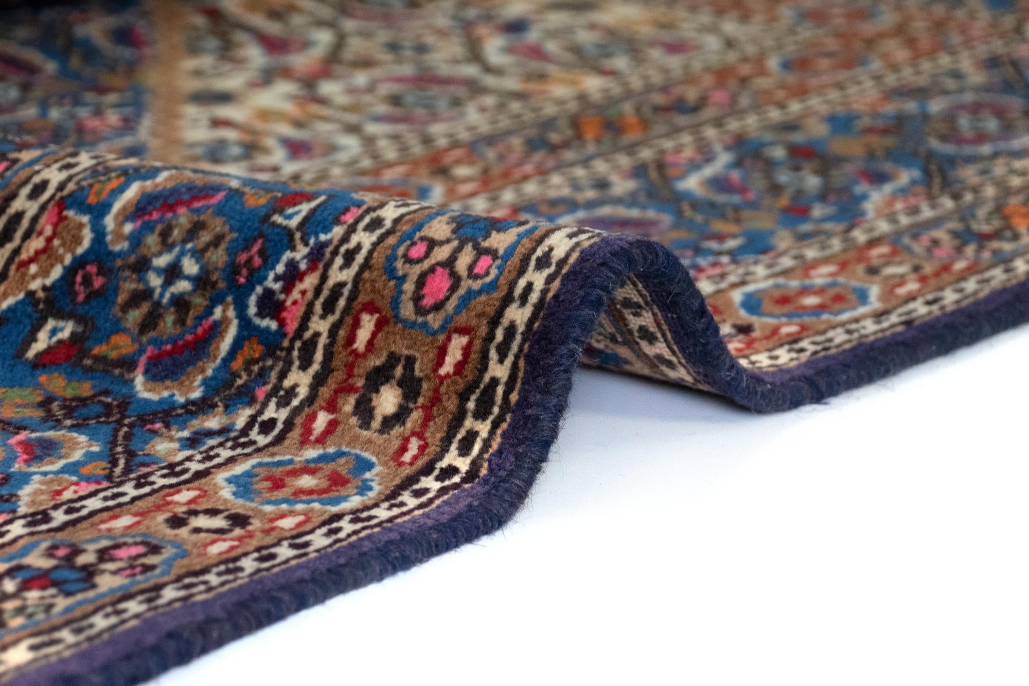6' 11 x 10' 2 Hand Knotted Mood Persian Wool Rug