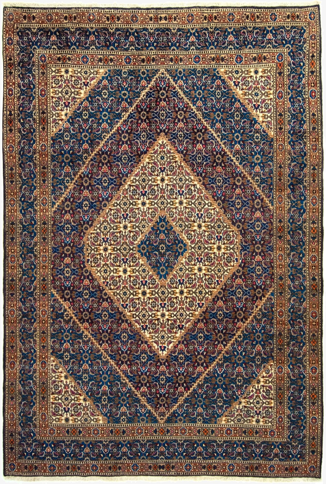 Primary image 6' 11 x 10' 2  Hand Knotted Mood Persian Wool Rug