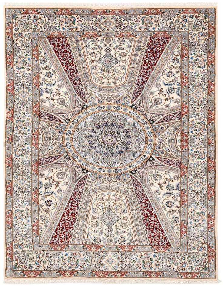 Detail image of 4' 9 x 7' 4 Nain Rug
