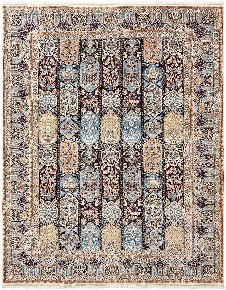 Detail image of 6' 1 x 8' 8 Nain Rug